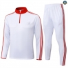 Maxmaillots Survetement Enfant Bayern Munich 2025/26 Blanc/Rouge Pas Cher
