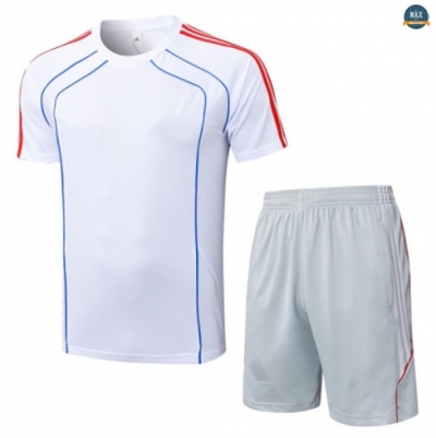 Maxmaillots Training Bayern Munich + Short 2025/26 Blanc/Gris/Rouge Online