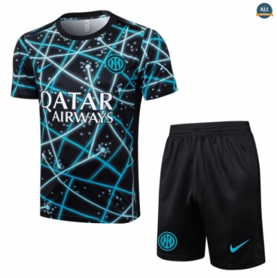 Maxmaillots Training Inter Milan + Short 2025/26 Noir Pas Chere