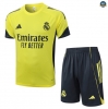 Maxmaillots Training Real Madrid + Short 2025/26 Jaune/Bleu Marine discout
