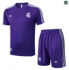 Maxmaillots Training Real Madrid + Short 2025/26 violet/Blanc Pas Cher
