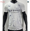 Nouveaux Max Maillots Player Version 2024/25 Manchester City Blanc