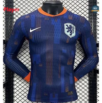 Max Maillots Player Version 2024/25 Pays-Bas Exterieur Manche Longue