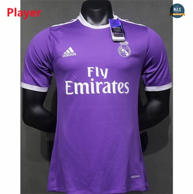 Max Maillot Retro 2016-17 Player Version Real Madrid Shorts Violet