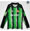 Max Maillot Retro 1990-91 Manchester United Gardien de but Manche Longue