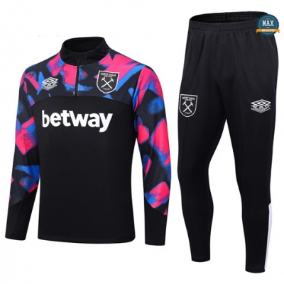 Site Max Survetement Enfant West Ham United 2023/24 Noir discout