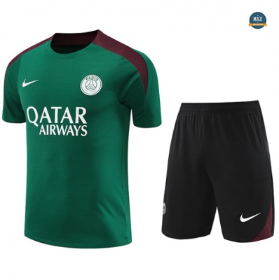 Acheter Maillot Training Paris Saint Germain + Short 2024/25 Vert