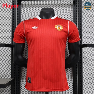 Max Maillots Manchester United Player Training Rouge 2024/25