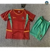 Maillots Retro 2002 Portugal Enfant Domicile