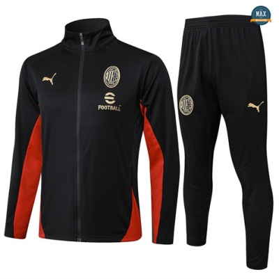 Veste Survetement AC Milan 2024/25 noir