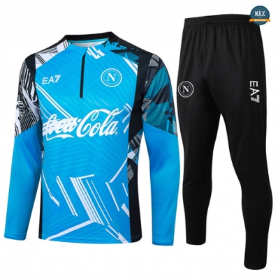 Survetement Enfant Naples 2024/25 bleu