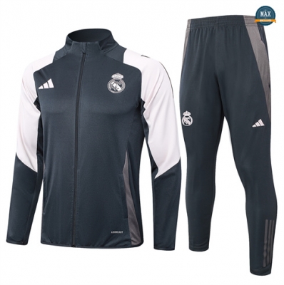 Veste Survetement Enfant Real Madrid 2024/25 gris