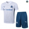 Max Maillot Training Olympique Marseille + Short 2024/25 Blanc
