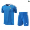 Grossiste Max Maillot Training Foot Real Madrid + Short 2025/26 bleu ciel/Blanc