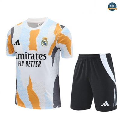 Maillots Training Real Madrid + Short 2024/25 Blanc