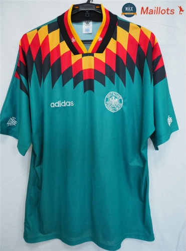 Maillot Retro 1994 Allemagne Exterieur Vert