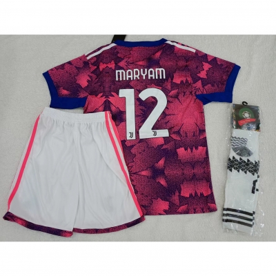 max maillots produits à prix réduits 2302108 Enfant Juventus MARYAM 12 + Chaussettes Taille 26 Rose