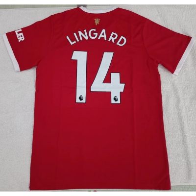 max maillots produits à prix réduits 230247 Manchester United LINGARD 14 Taille L Rouge