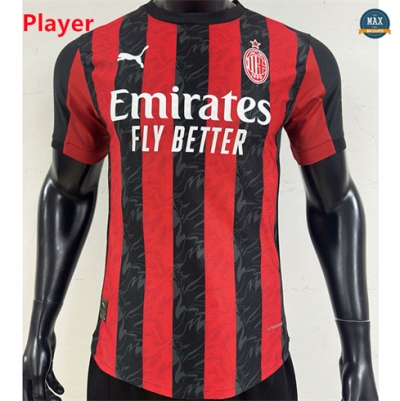 Max Maillot Player Version 2025/26 AC Milan Domicile