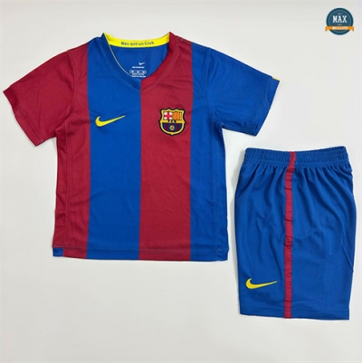 Max Maillot Rétro 2006-07 Barcelone Enfant Domicile