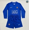 Max Maillots Rétro 2007-08 Manchester United Enfant Third Manche Longue