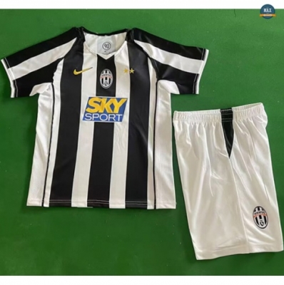 Max Maillots Retro 2004-05 Juventus Enfant Domicile