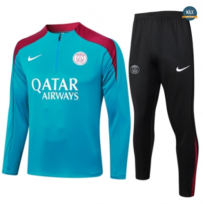 Acheter Max Survetement Enfant Paris Paris Saint Germain 2024/25 Bleu