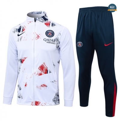 Vendre Max Veste Survetement Paris Paris Saint Germain 2024/25 Blanc