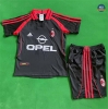 Max Maillot Retro 2000-01 AC Milan Enfant Third
