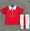 Max Maillots Retro 1996-97 Manchester United Enfant Domicile