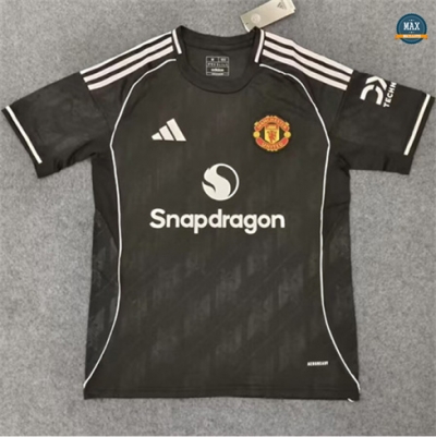 Maillot Foot Manchester United traning Noir 2025/26