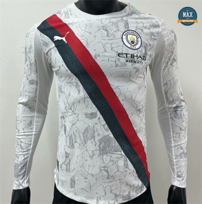 Max Maillots Manchester City Player Exterieur Manche Longue 2025/26