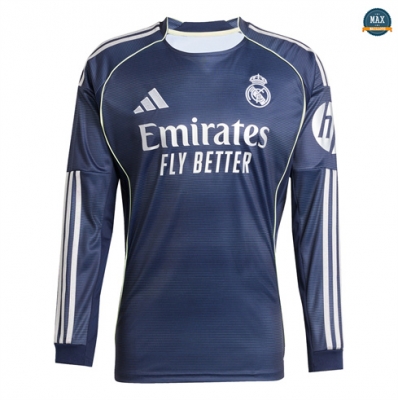 Max Maillots Real Madrid Exterieur Manche Longue 2025/26