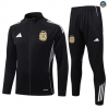 Maxmaillots Veste Survetement Argentine 2025/26 Noir/Blanc discout