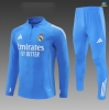 Maxmaillots Survetement Enfant Real Madrid 2025/26 Bleu Clair personnalisé