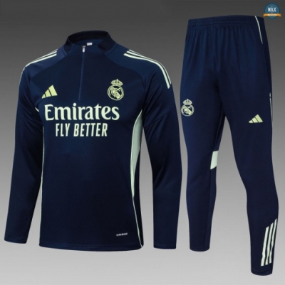 Maxmaillots Survetement Enfant Real Madrid 2025/26 Vert/Vert Pas Cher