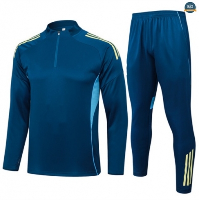 Maxmaillots Survetement Juventus 2025/26 Bleu Clair/Jaune discout