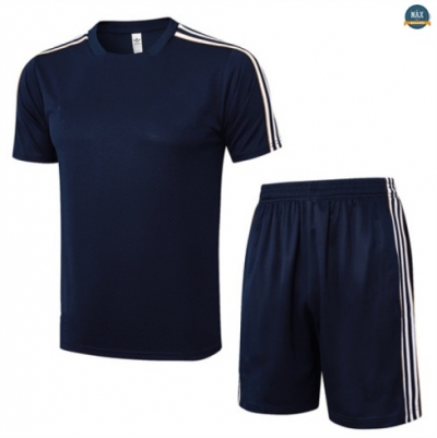 Maxmaillots Training Juventus + Short 2025/26 Bleu Marine/Blanc Pas Chere