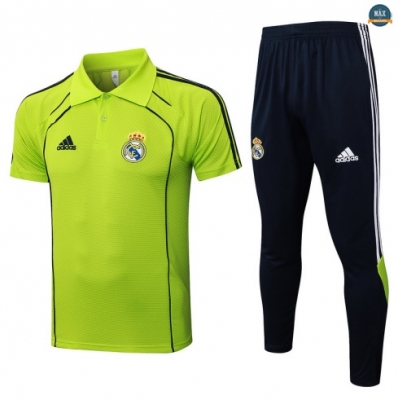 Maxmaillots Training Polo Real Madrid 2025/26 Vert/Noir/Blanc discout