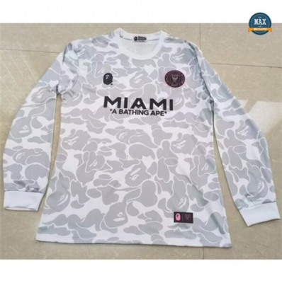 Max Maillots Inter Miami Manche Longue Gris 2023/24