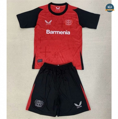 Max Maillots Bayer leverkusen Enfant Domicile 2024/25