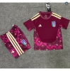 Max Maillot foot Italie Enfant maillot Gardien de but rouge 2026/27