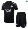 Acheter Max Maillot Training Foot Paris Saint Germain + Short 2025/26 Noir/Blanc