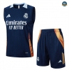 Grossiste Max Maillots Training Real Madrid Ensemble Short Débardeur Homme 2024/25 bleu royal