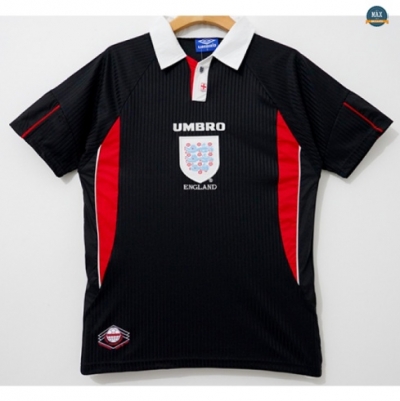 Max Maillot Retro 1998 Angleterre Third Noir