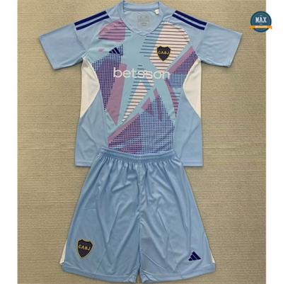 Max Maillot Boca Juniors Enfant Gardien De But Bleu 2024/25