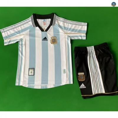 Max Maillot Rétro Argentine Enfant Domicile 1998