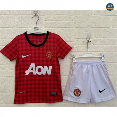 Vendre Max Maillot Retro 2012-13 Manchester United Enfant Domicile