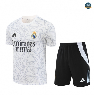 Achetez Max Maillots Training Real Madrid Enfant + Short 2024/25 Blanc
