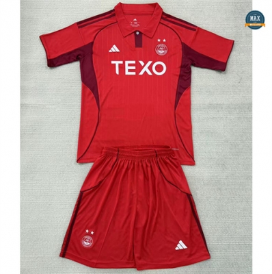 Max Maillots Aberdeen FC Enfant Domicile 2025/26